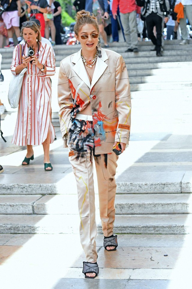 Gigi Hadid Heron Preston