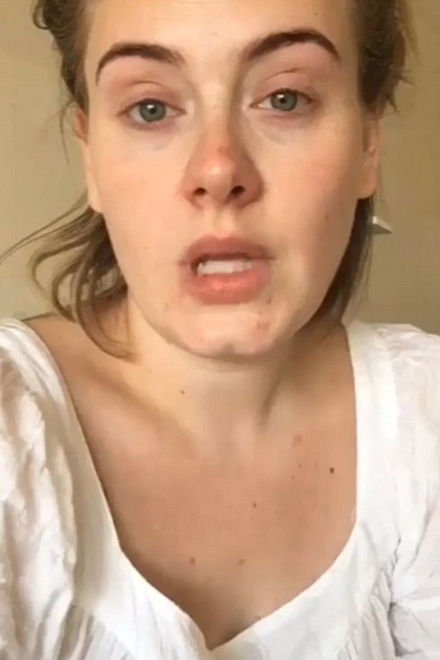 Adele smink nélkül