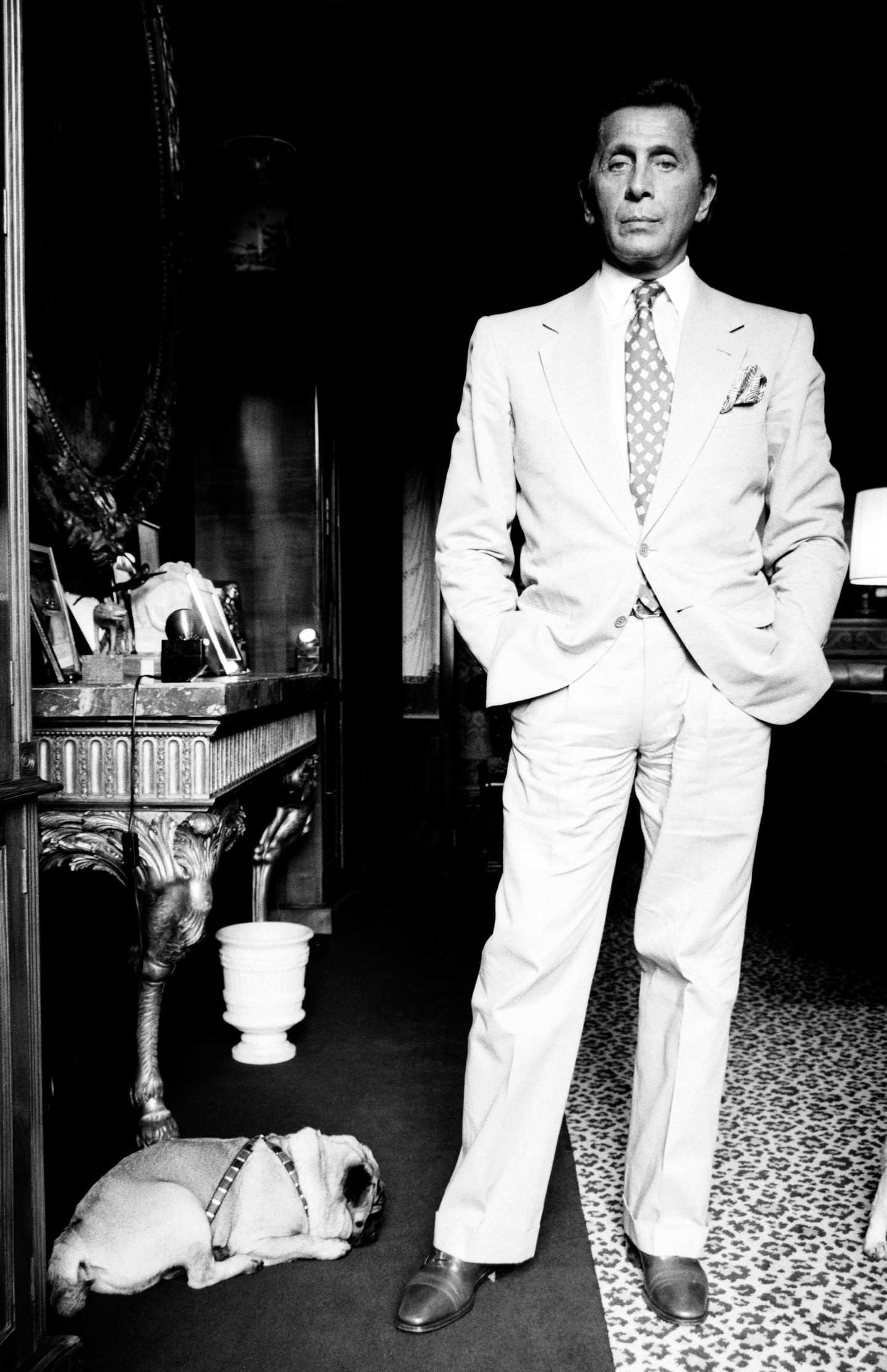 A mopszok gazdájuk fotózásain is fel-feltűntek (1992)