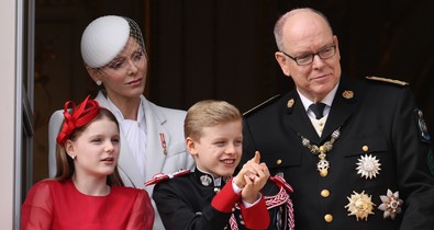 Álomszép portré készült II. Albert herceg ikreiről, mintha egy mesekönyvből lépett volna ki Jacques herceg és Gabriella hercegnő