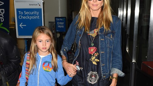 Valóságos tünemény Heidi Klum 11 éves kislánya