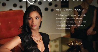 Transznemű modellel kampányol a luxushotel