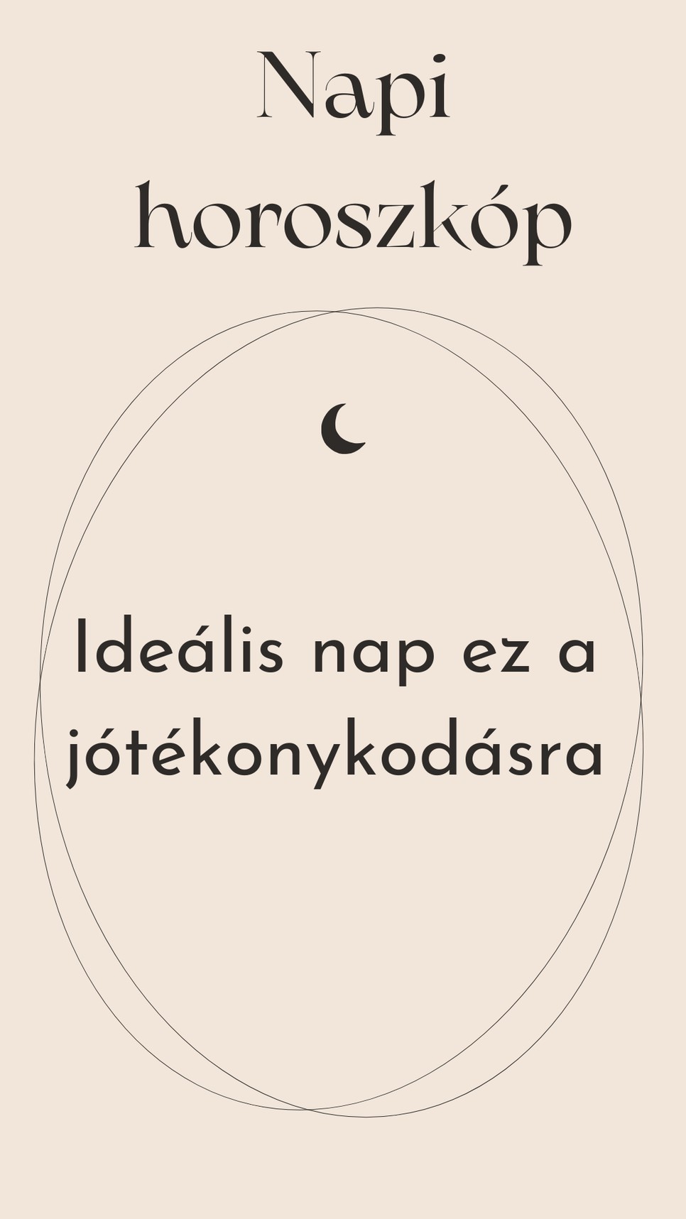 Napi horoszkóp: ma bátran jótékonykodjunk