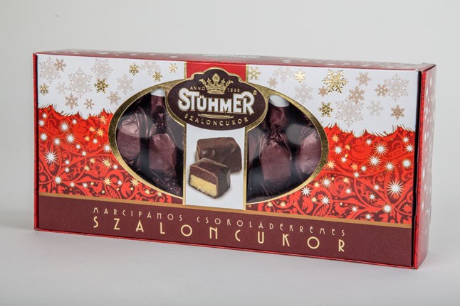 Marcipános csokoládékrémes szaloncukor STÜHMER ajánlott fogyasztói ár: 1990 Ft www.stuhmer.hu