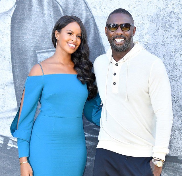 Idris Elba és Sabrina Dhowre