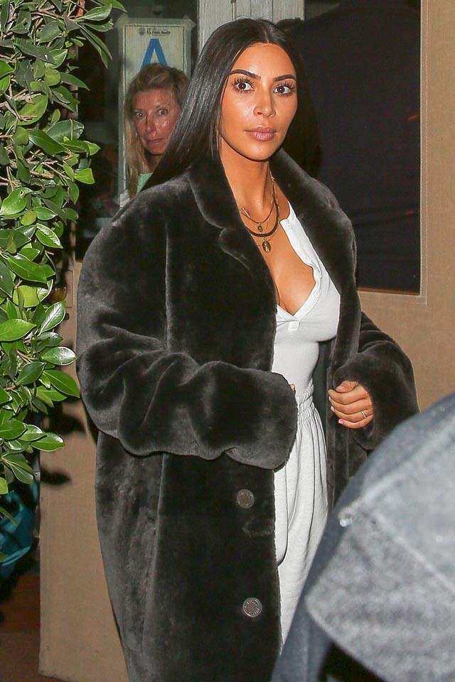 Kim Kardashian Santa Monica