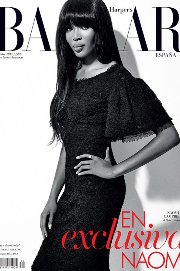 Naomi Campbell Harpers Bazaar