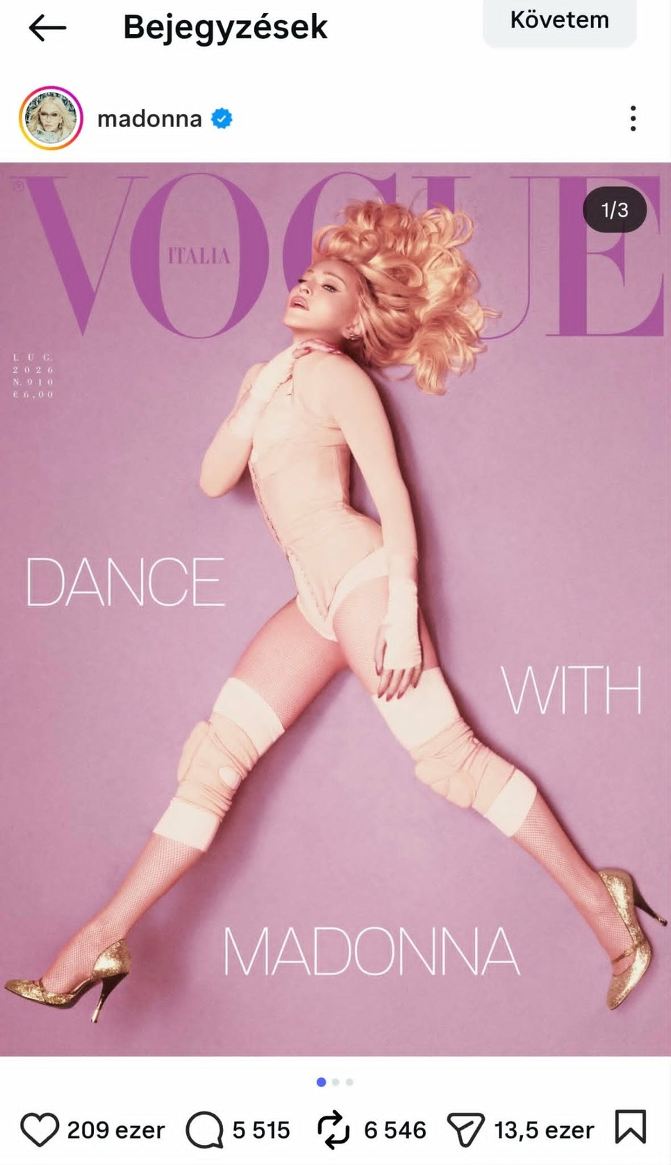 madonna vogue