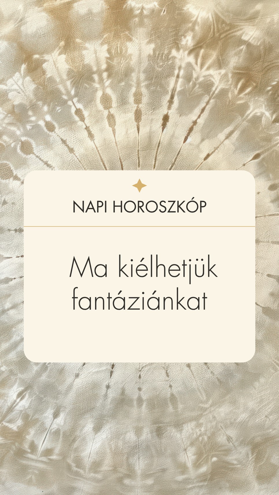 Napi horoszkóp: erre számíthatunk a mai napon