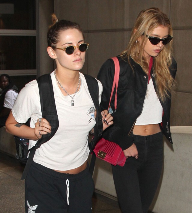 Kristen Stewart és Stella Maxwell