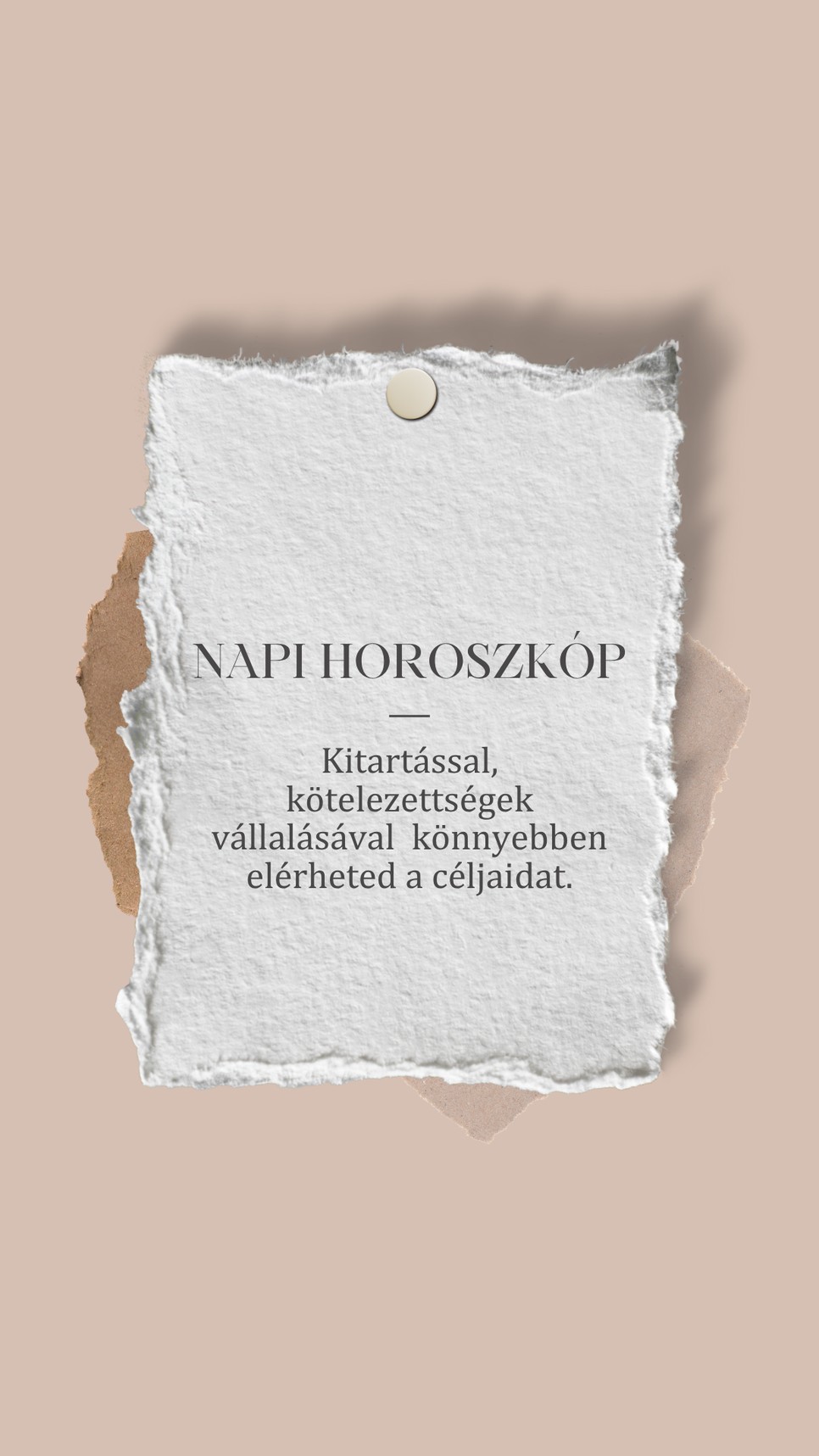 Egy kis emlékeztető a napi horoszkóp szerint