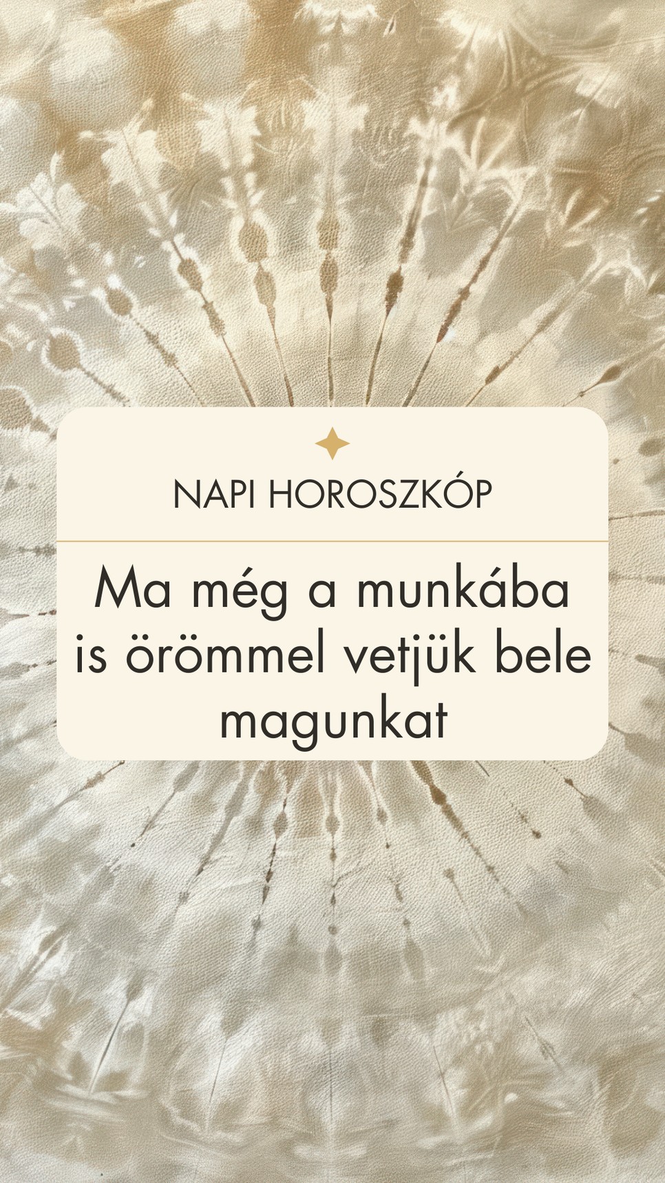 Napi horoszkóp: ma előkerülhet munkamániás énünk