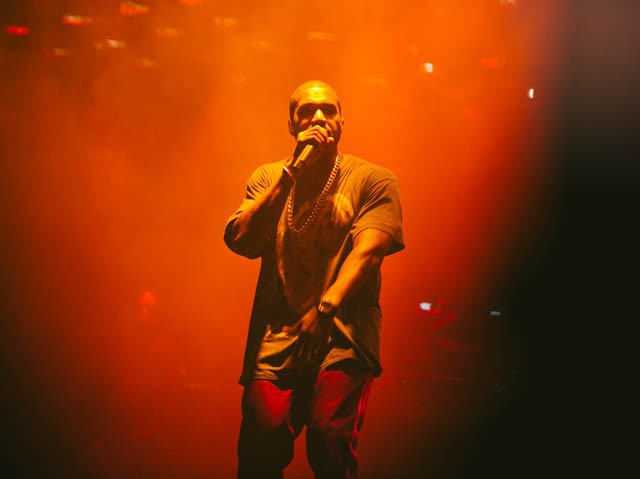A színpadon Kanye West