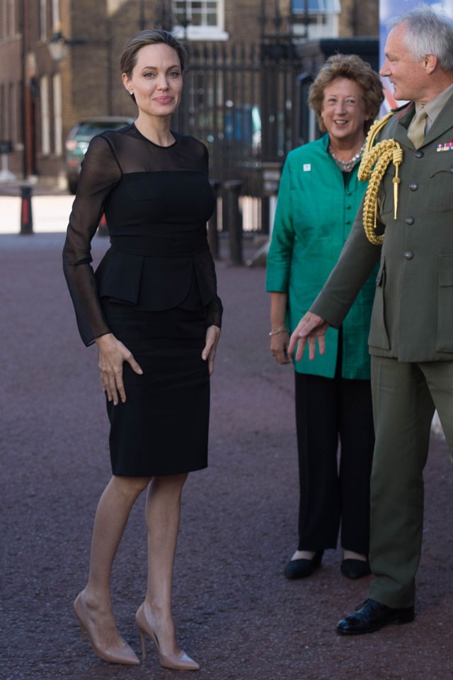angelina jolie, london, sovány, agelina jolie teste