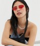 ASOS DESIGN hexagon rimless sunglasses - €16.99 - www.asos.com