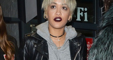 Rita Ora haja megint punkosan rövid