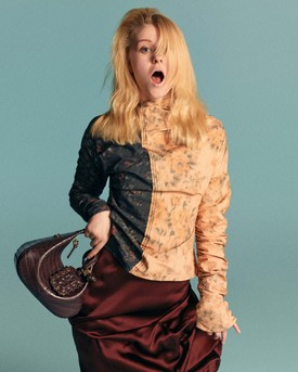 Toxe a GANNI 2025 ősz-tél kollekciójának darabjaiban