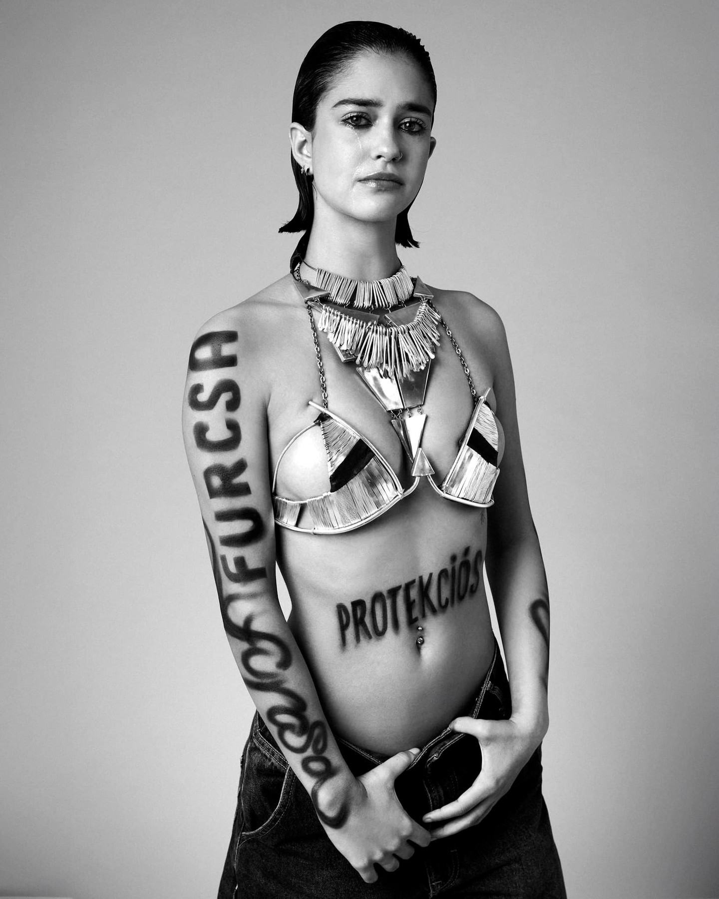 Keveházi Lili a Next Top Model Hungary egyik versenyzője Stylist: Kiss Márk