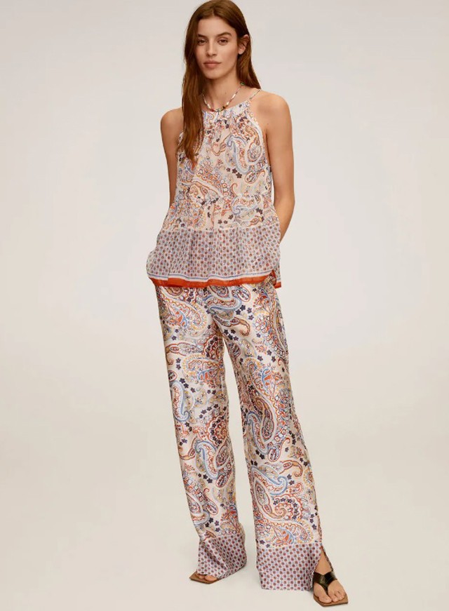 Paisley mintás nadrág MANGO 5 995 Ft