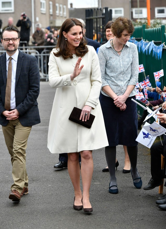 Minden elismerésünk Katalin hercegnének! Nem sok várandós nő viselné el azt, amit ő...