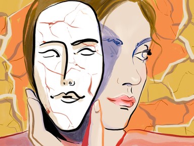 Mindig mosolyogtam, évek kellettek, mire rájöttem, hogy ez csak egy maszk