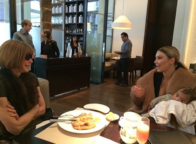 kim kardashian, anna wintour