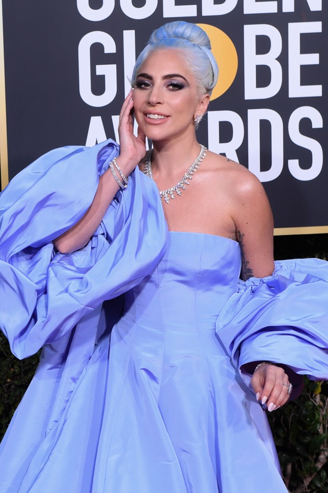 Lady Gaga Golden Globe Valentino