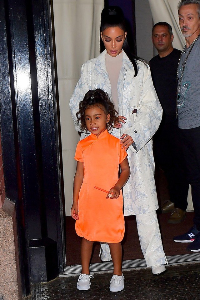 Kim Kardashian North West smink