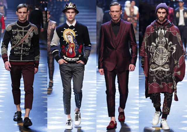 Dolce & Gabbana 2017-18-as férfi bemutatója