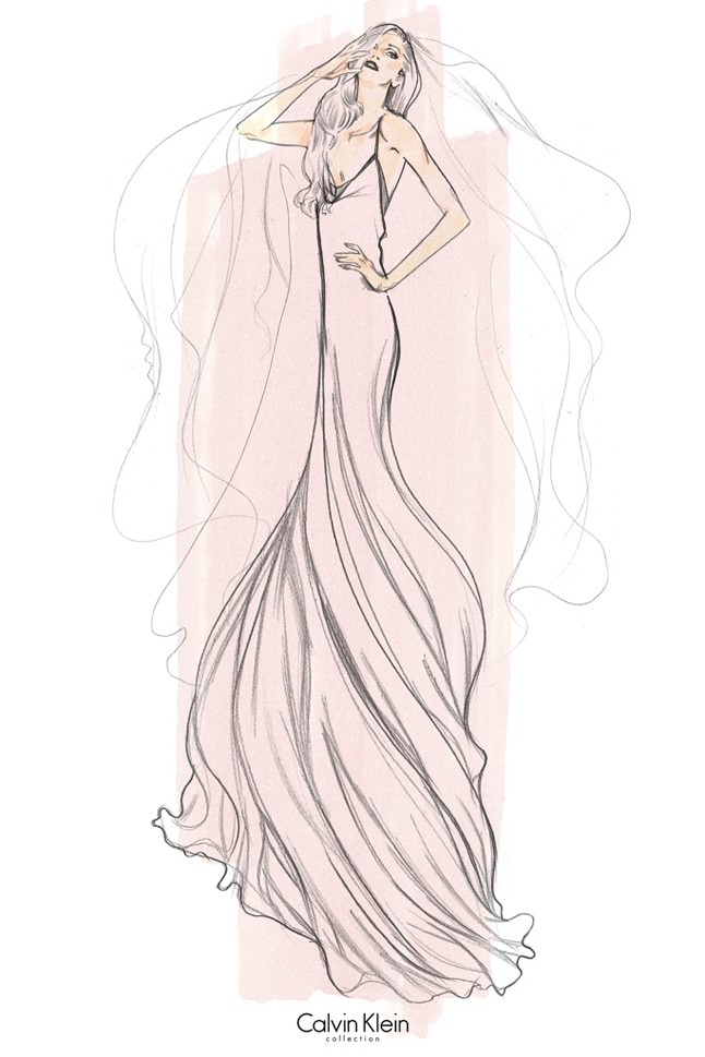 A Calvin Klein nagyon légies sziluettet álmodott meg