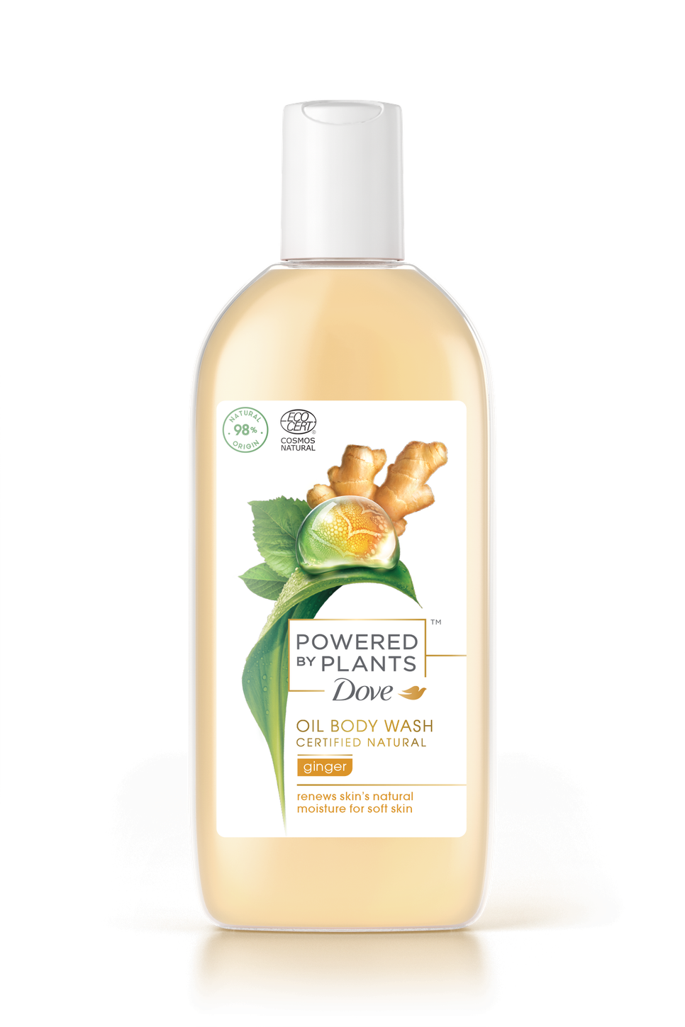 Powered by Plants tusfürdő gyömbér illattal DOVE 1499 Ft/250 ml (5,99 Ft/1 ml)