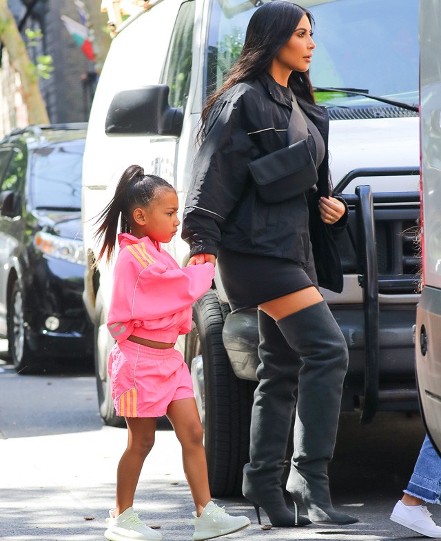 Kim Kardashian és kislánya, North West