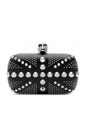ALEXANDER MCQUEEN SKULL CLUTCH