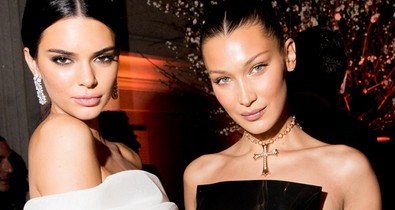 Kendall Jenner szájon csókolta Bella Hadidot születésnapja alkalmából