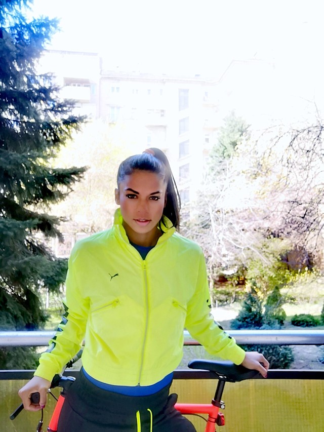 Zsiga Melinda a mai napot is aktívan tölti