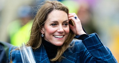 Katalin hercegné álomszép kabátban tűnt fel, a ruhaválasztásával nyilvánosan üzent