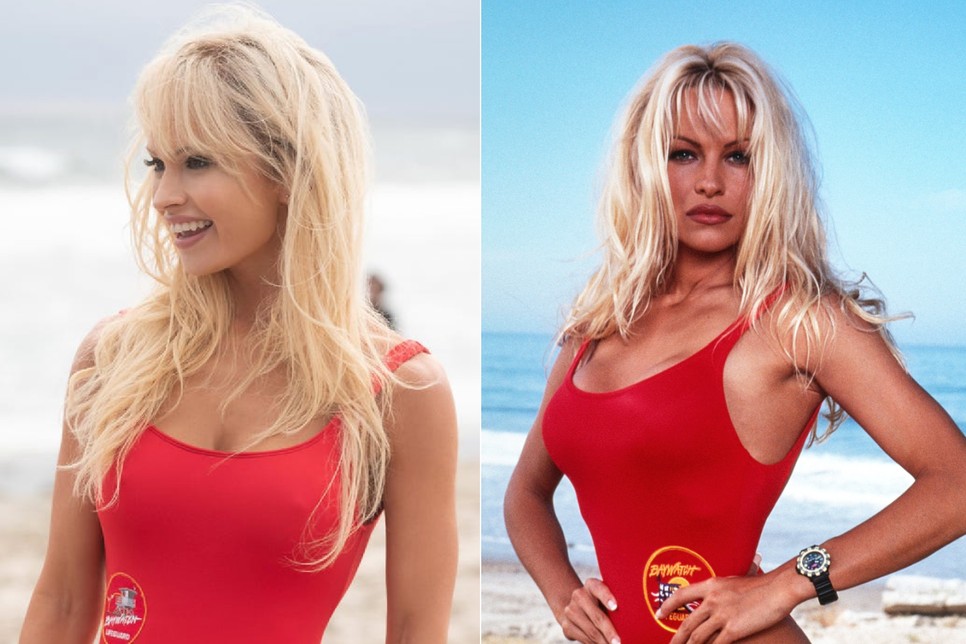 Így lett Lily James-ből Pamela Anderson: Négy órát vett igénybe az átalakulása minden nap