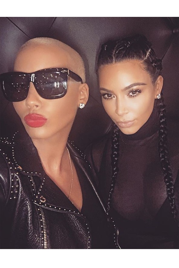 Kim Kardashian, Amber Rose