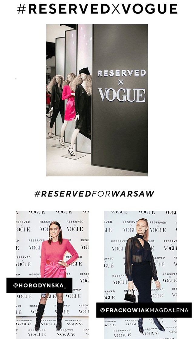 Az egyedi Vogue x Reserved kollekció már elérhető online is!