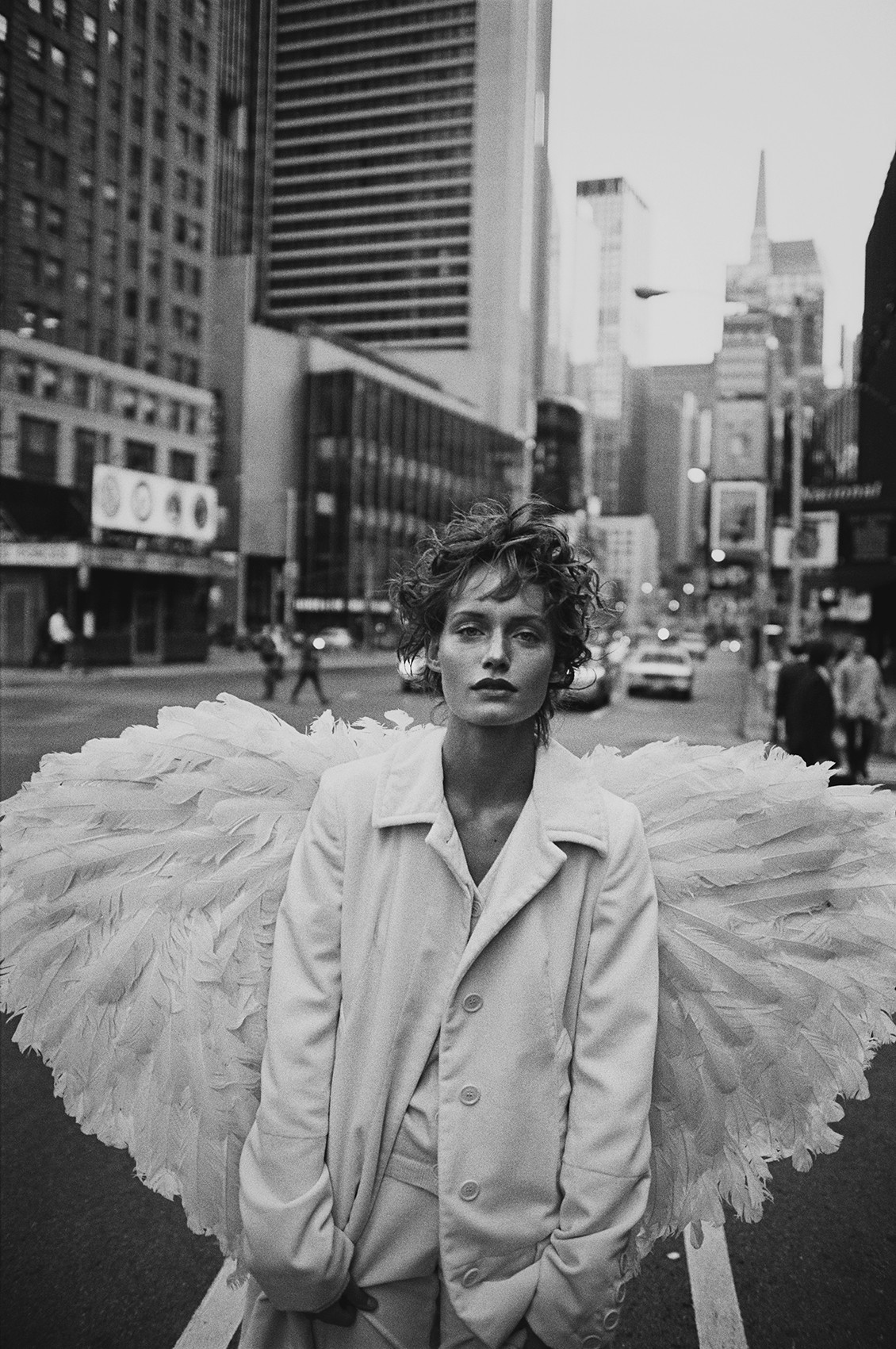 Peter Lindbergh: Amber Valletta, Harper’s Bazaar, NYC, 1993. szeptember 
