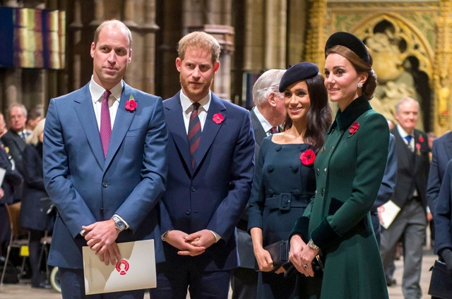 Kate Middelton, Meghan Markle, Harry, Vilmos