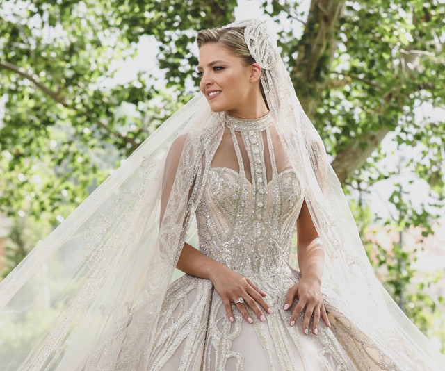 Elie Saab menyasszonyi ruhája