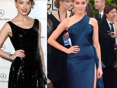 Amber Heard a hétvégén igencsak kitett magáért