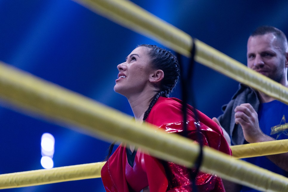 Megyeri Csilla az RTL Sztárbox műsorában