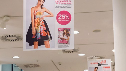 H&M és GLAMOUR Shoppingparti