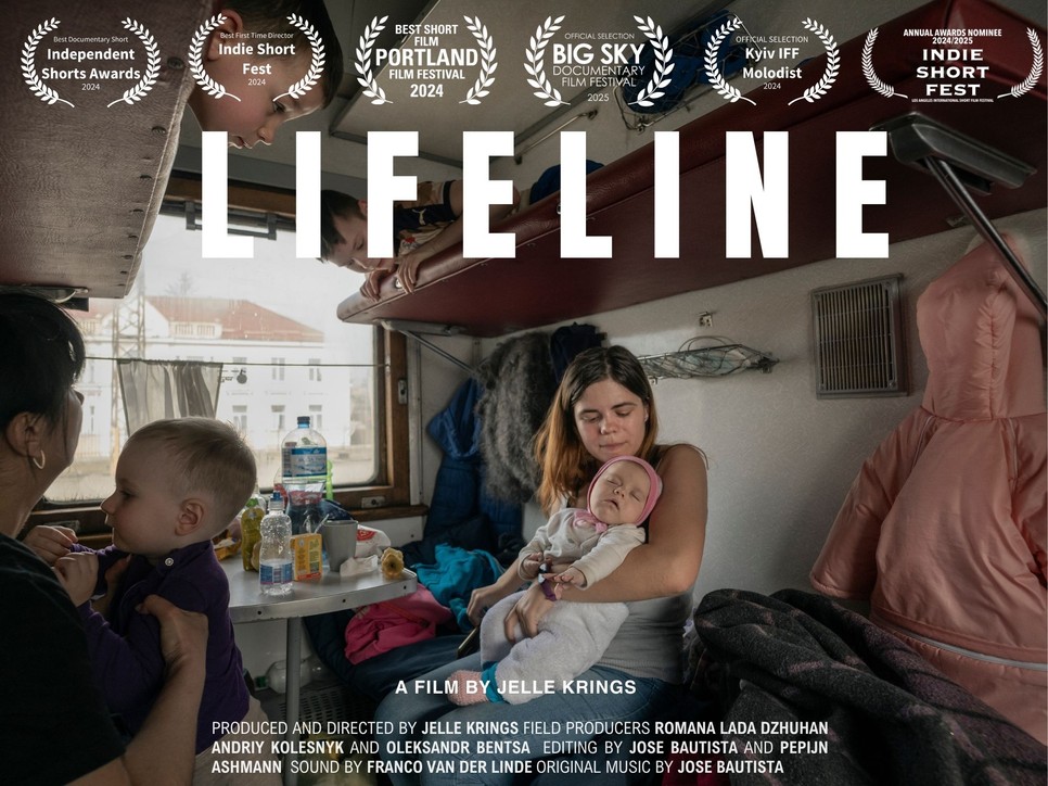 Jelle Krings: Lifeline – Dokumentumfilm az ukrán vasutasok életmentő munkájáról