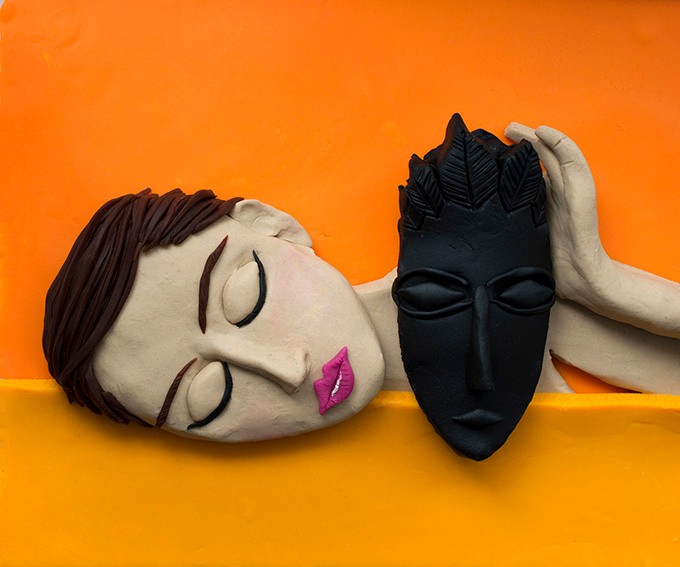 Eleanor Macnair, eredeti fotográfia, May Ray: Fekete és fehér, 1926 digitális nyomat