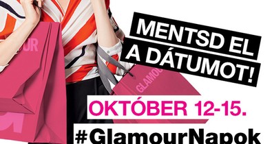 Mikor lesznek ősszel GLAMOUR-napok? Megmondjuk!