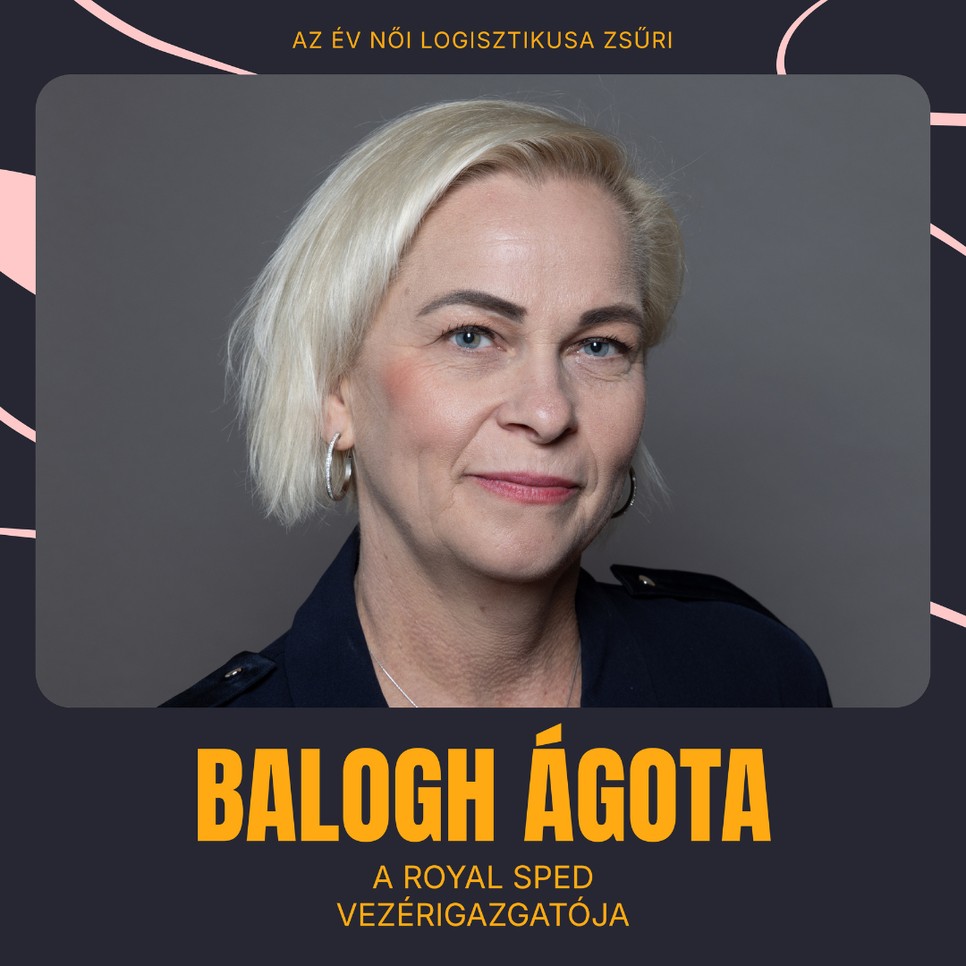 Balogh Ágota Royal Sped vezérigazgatója