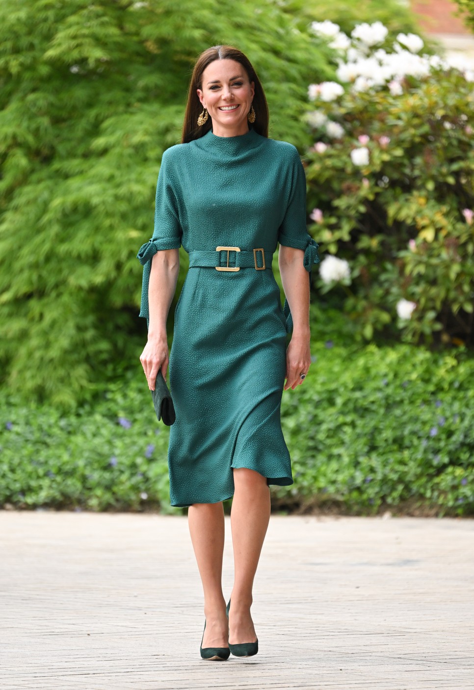 Kate Middleton megmutatta vékony alakját ebben a sikkes ruhában